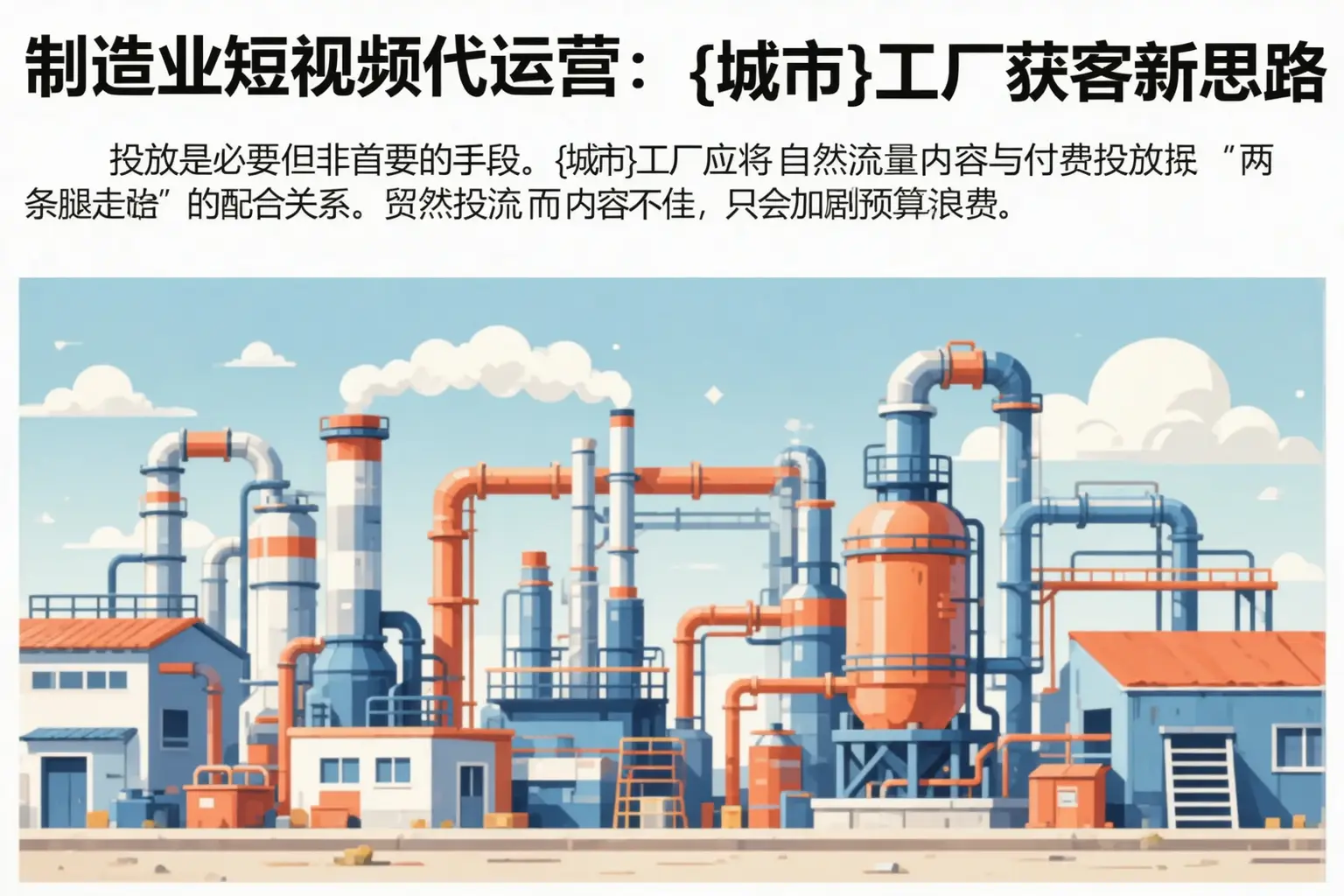 制造业短视频代运营:琅琊工厂获客新思路