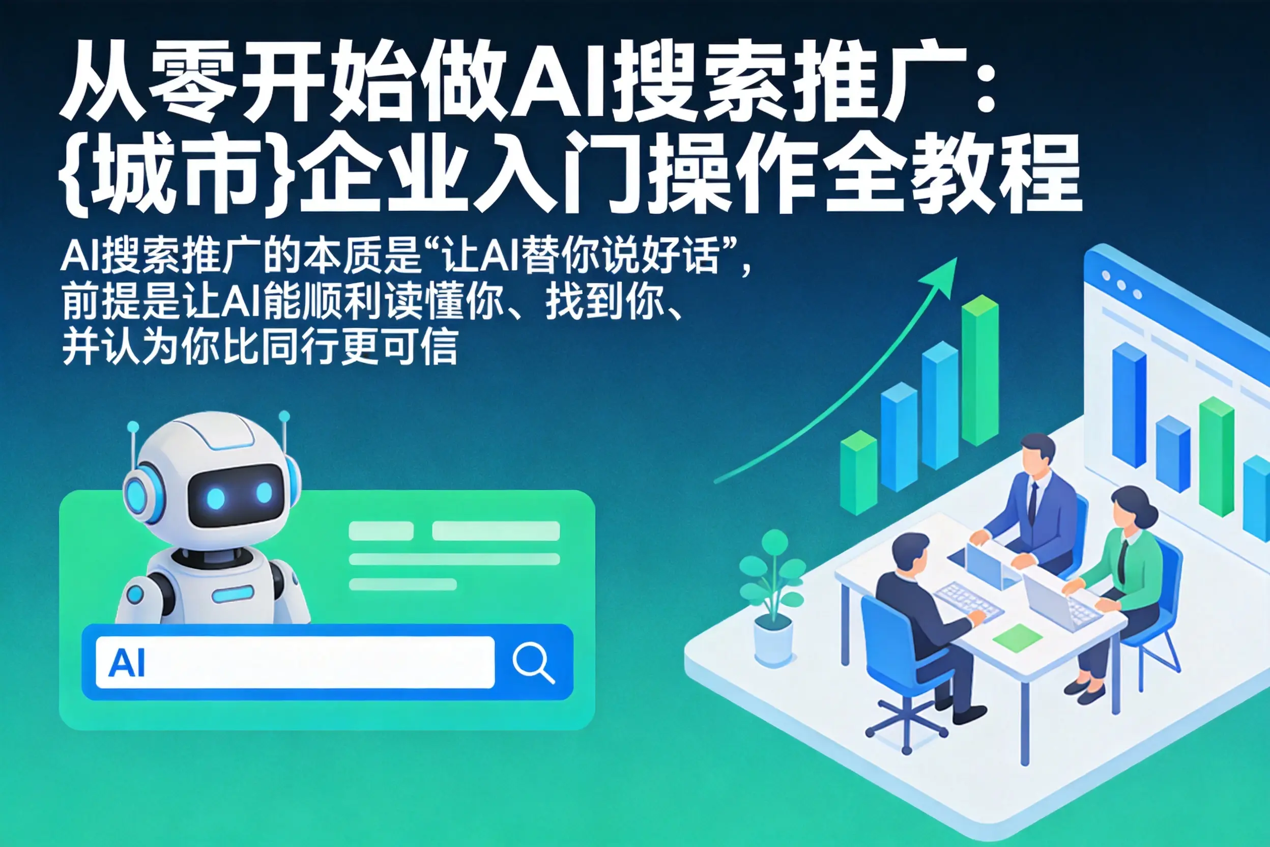 从零开始做AI搜索推广:琅琊企业入门操作全教程